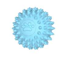 1pc Spiky Ball Dog Lover And Dog Mom Love Toy Indestructible Cat/Dog Lover Gift And Dog/Cat Mom Love Pet Toy Aggressive Natural Rubber Chew Ball Dog Lover And Dog Mom Love Teeth Cleaning Suitable For Puppies Medium And Large Dog Lover And Dog Mom Loves Training Play Chew Ball