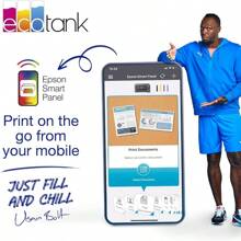 Epson A4 Single Function Wi-Fi Ink Tank Printer ET-1810 - Up To 3 Years Of Ink Included - ET1810 - View 4