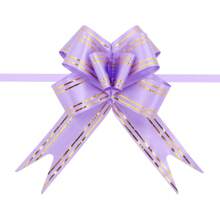 20pcs/Pack Gold Edged Butterfly Pull Bows, Self-Forming, Suitable For Wedding Car Decoration, Gift Box Packaging, Bowknot Ribbon, Wedding Ceremony, Wedding Car Door Handle Butterfly Decor, Various Festival Party Decoration Pull Bows