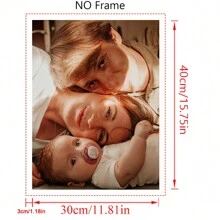 1 Pieza Póster grande personalizado en lienzo, póster enmarcado o sin marco DIY, imprime tu foto en lienzo como un regalo creativo, decoración de pared, mural, arte de pared, impresión en lienzo, póster en lienzo, decoración de pared en lienzo, impresión de póster. Es un regalo perfecto para novia/novio, familia, hijo, hija, estudiante, regalos ideales para él, regalos ideales para ella, novio, papá, novia, mamá, familia, amigos