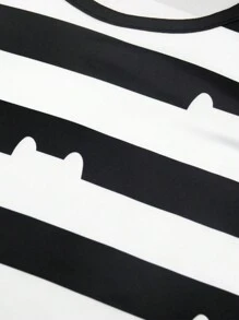 Conjunto de vestido de tul con falda de arcoíris para niñas pequeñas de verano, con diadema y bolso, para Halloween, Navidad, Carnaval, Cosplay, fiestas de cumpleaños, colores de falda surtidos - Blanco - Ver 5