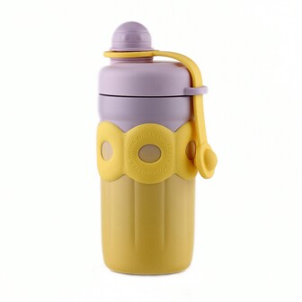 SHOTAY 500ml/16.9OZ Portable 316 18/10 Stainless Steel Coffee Cup, Stainless Steel Straws Cup, 316 Stainless Steel Material, Insulated Leak-Proof Bottle, Thermos Bottle Water Cup, Portable Coffee Cup, Travel Coffee Cup, Stainless Steel Coffee Cup, Stainless Steel Flower Tea Cup, Insulated Coffee Cup, Insulated Water Cup, Double-Wall Stainless Steel Insulated Cup, Removable Tea Strainer