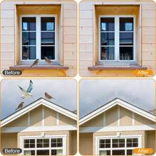 Effective Bird Spikes: The Perfect Defense Against Pigeons And Seagulls. Crafted From Stainless Steel For Longevity, Featuring Easy Setup And Wide Coverage To Masterfully Keep Birds In Check Around Your Property - Multicolor - View 5