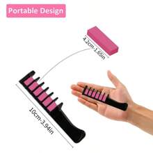 Multicolor Disposable Hair Color Comb, Elegant Luxury & Refined Disposable Use Hair Dyeing Comb,Women Valentine Gift Birthday Boyfriend Girlfriend