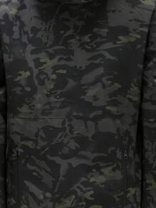 Military Soft Shell Tactical Jacket, Men's Waterproof Windproof Jackets, Men's Army Combat Hooded Coats - Multicolor - Ver 5