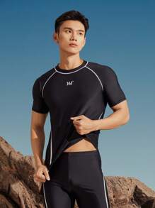 Top de maillot de bain pour hommes 361, élastique, séchage rapide, surf, sports de plage, activités extérieures (une ou deux tailles plus grandes sont plus recommandées), hawaïen