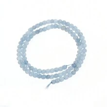 1 pièce Perles de lapis-lazuli naturel 4/6/8/10mm. Perles lâches faites à la main tendance, convenant pour bracelets, colliers, bijoux, sangles de téléphone, porte-clés