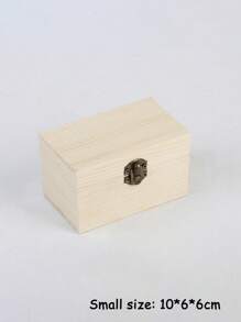 Personalize Name & Date Wooden Memory Keepsake Jewelry Box Rectangle Boxes With Lids, For Anniversary, Wedding, Memory, Birthday, Valentine's Day, Grandma Mother's Day, Keepsakes, And Home Decor Gift Compact & Easy Assembly For Jewelry Storage And Creative Projects, Multi-Functional, Adjustable, , Ornamental, Reusable, Exquisite, Adorable, High-Quality, Modern, Colorful, Cute, Comfortable, Stylish, Custom, Personalized, Unique, Ideal Gifts For Him, Ideal Gifts For Her, Home Refresh - Multicolor - View 12