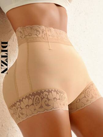 DITZN Hot Style Small Pants Net Celebrity Boxer Lace Body Shaping Pants