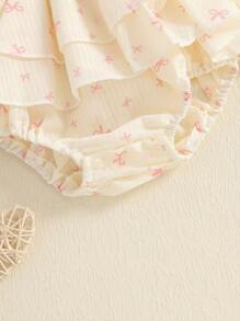 Newborn Baby Rompers - Khaki - View 5