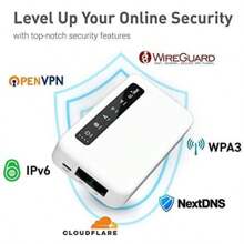 4G LTE Mobile Smart VPN Router Portable WiFi Wireless Travel Hotspot Router Access Point Extender WDS Mode OpenWrt 5000mAh Battery OpenVPN Client EC25-E - EC25-E1 - View 6