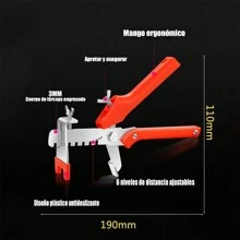 Wall Tiles, Floor Tiles, Tile Positioning, Rotating Leveler, Tile Tool, Push Pliers, 1.5mm Tile Leveler