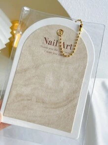 Luksusowy aksamitny stojak na lakier do paznokci, ochronny pokrowiec przeciwpyłowy, do salonu paznokci i użytku indywidualnego