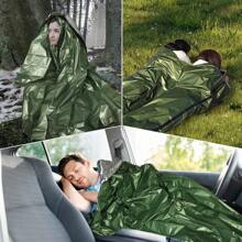 Survival Sleeping Bag Rescue Blanket Cold-Proof And Warm High-Quality Survival Equipment Compact Design Waterproof Material - Multicolor - View 5