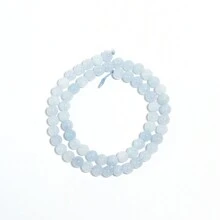 1 pièce Perles de lapis-lazuli naturel 4/6/8/10mm. Perles lâches faites à la main tendance, convenant pour bracelets, colliers, bijoux, sangles de téléphone, porte-clés