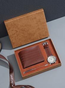 Men's Watch Gift Set, Business Gift Box, Father's Day Gift For Dad, Valentine's Day Gift For Husband/Boyfriend, Birthday/Christmas/Graduation Gift For Friends, Teachers, Students - Multicolor - View 8