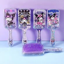 Sanrio 1/4pcs(S) Sanrio New Cute Cushion Comb Kuromi Cartoon Simple And Convenient Air Cushion Hairbrush Easy-To-Use Hair Comb