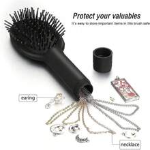 1pc Diversion Hair Brush To Hide Money Cash Jewelry Stash Secret Container Hair Comb Box Hiding Diamond Key Storage