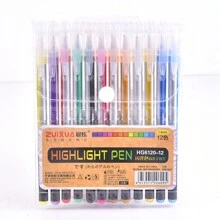 Bolígrafo de purpurina, bolígrafo de gel, resaltador de color, bolígrafo neutro, bolígrafo pastel, bolígrafo metálico, bolígrafo de perlas con purpurina, bolígrafo para el sueño de los niños, regreso a clases