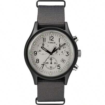 Timex TW2T10900 Men's MK1 Grey Dial Strap Chronograph Watch