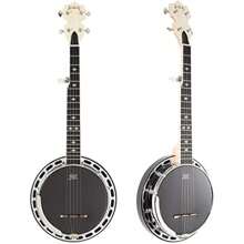 5 String Banjo MINI 28 Inch Travel Banjo Remo Head Resonator Geared 5th Tuner Beginning Kit Tuner Strap Wrench Picks Ruler - MB8031 - View 2