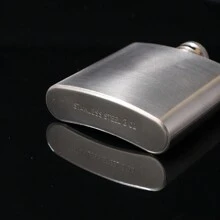 1 pieza Petaca de acero inoxidable, Botella de licor portátil mini, Dispensador de bebidas, Opciones de 1 oz/2 oz/3 oz/4 oz/5 oz/6 oz/7 oz/8 oz/9 oz/10 oz, Para almacenar y transportar bebidas espirituosas, vino y otras bebidas, Para exteriores, camping, regalo para padres