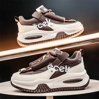 Zapatillas deportivas de hombre personalizadas gruesas 2025, estilo Ins, diseño exclusivo casual vulcanizado para adolescentes, zapatos casuales con plataforma, hombre