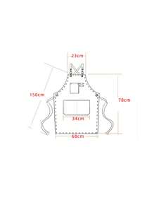 1PC Personalized Custom Name Apron, Custom Mother's Day Gift For Husband, Boyfriend, Brother, Unique Birthday Gift For Men, Funny Gift For Dad, Mom, Father's Day Gift, Personalized Ideal Gift From Daughter Son To Her, Boyfriend, Dad, Girlfriend, Family, Mom, Friend Anniversary, Valentine's Day, Birthday, Mother's Day, Children's Day, Father's Day, Graduation, Wedding, Housewarming