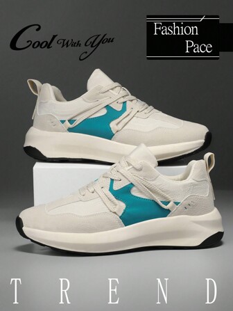 男士时尚百搭轻便复古简约低帮系带帆布运动鞋，户外休闲四季学院风通勤运动跑步鞋