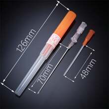 3pcs Stainless Steel Puncture Needle, Single Independent Packaging Tool, Puncture Tattoo Tool, Stainless Steel Puncture Tool Catheter