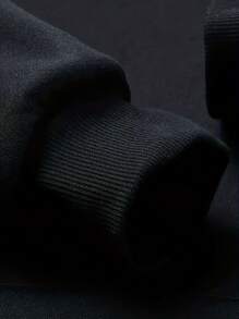 Novelty Time Saving Let's Assume Poland Will Never Go Wrong Women's Sweatshirt Round Neck Casual Comfortable Sweatshirt As A Gift For Women - Black - View 3