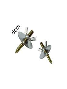 20 件紧固螺丝、固定螺丝、鸟架、跳跃平台、踏脚板、站杆、跳跃板、螺丝配件、鸟类用品、工具 - 彩色 - 查看 2