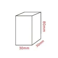 Transparent  Acrylic Square Sheet Stamping Block Photography Props Cosmetics Holders Pad  Rings Earring Jewelry Display Stand
