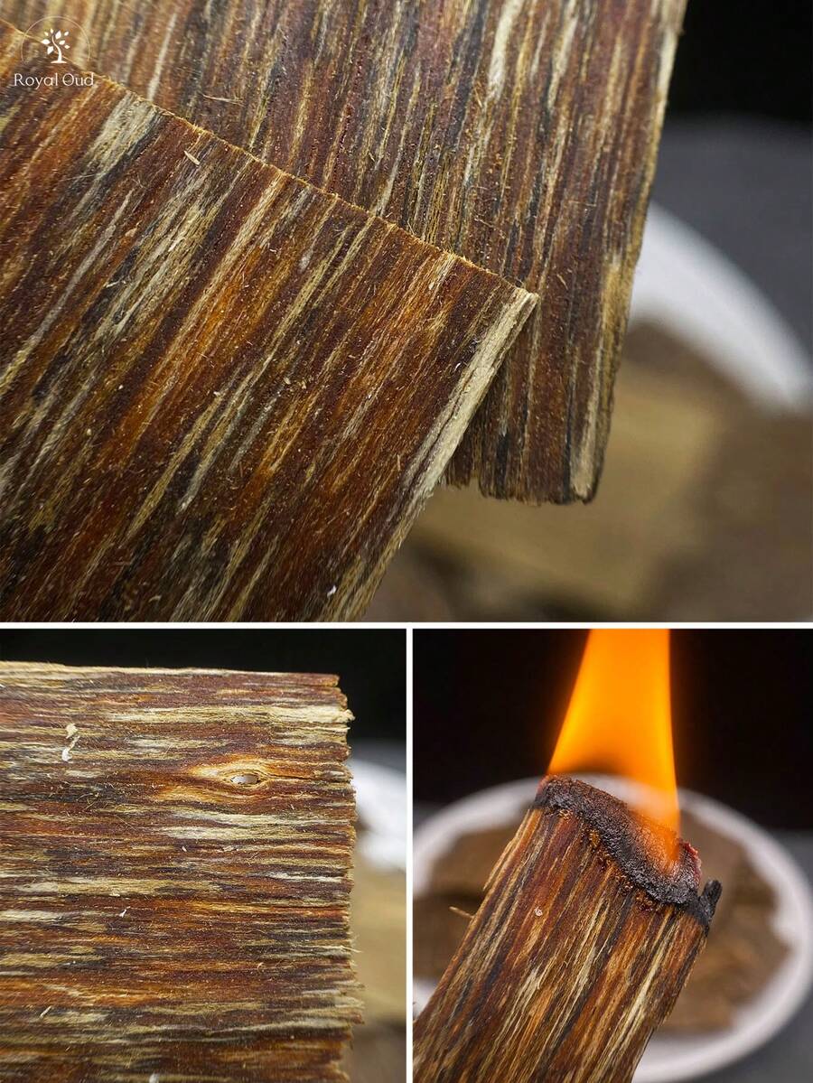 5克沉香，沉香片，香片，纯天然高品质，富含精油，持久留香，适用于瑜伽、冥想、放松、舒缓睡眠，居家香薰净化空气，舒缓情绪。 - 沉香 - 查看 1