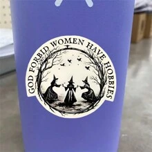 1张3英寸神秘舞女巫乙烯基贴纸 | 可移除防水哥特艺术贴纸 | 复古女巫舞蹈场景笔记本电脑装饰 | 暗黑学院风手机壳日记贴纸 | 另类艺术水瓶笔记本装饰 | 美学房间装饰 | 万圣节主题创意礼物、学习用品、返校贴纸、剪贴簿用品、趣味贴纸、笔记本电脑贴纸、Kindle手机贴纸 - 彩色 - 查看 10