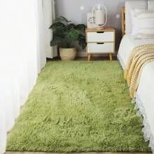 Plush Carpet Living Room Sofa Coffee Table Rug Green Pink Fluffy Soft Blankets Area Rugs Children's Room Non-Slip Mat Home Decor - Grass Green - View 2
