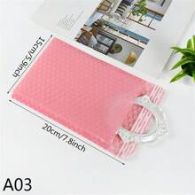 10Pcs Bubble Mailers Pink Poly Bubble Mailer Self Seal Padded Envelopes Gift Bags For Shipping Packaging Maile Self Sealw - Multicolor - View 14