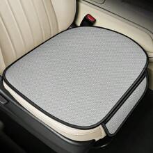 Coussins de siège de voiture en soie de glace ultra-fins, d'été, frais, respirants, absorbants de sueur, isolants de la chaleur et antidérapants. Coussins de siège avant en soie de glace de voiture/coussins longs arrière, housse de siège de voiture en soie de glace, ensembles de coussins de siège de voiture multi-pièces, convenant à la plupart des modèles de voiture