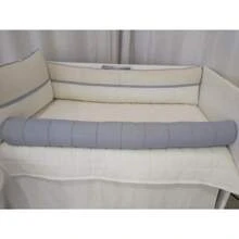 Bita Gray 11 Piece Cotton American Crib Kit For Boys - Gris - Ver 2