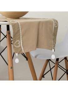 8 Pieces Teartop Shape Tablecloth Weights With Ornament With Metal Clamp Pendant Dropship