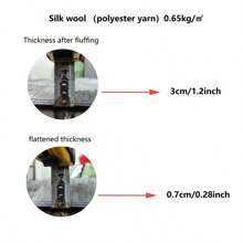 VIKAMA - Decorative Carpet Made Of Soft  With Color Gradient For Children's Room, Bedroom, Living Room, Does Not Shed Easily - lancai - 查看 6