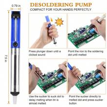 Soldering Kit With Tools, Tips And 5 Soldering Irons. - US A Type Plug(110-127V) - View 4