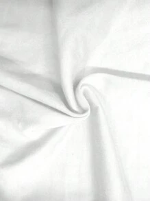 Maglietta casual da donna a maniche corte, girocollo monocolore, top estivo, collo lavorato con cura
