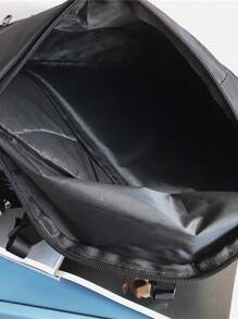 HGUL+BAG Large Capacity Men Chest Bag Casual Hip Hop Travel Messenger Shoulder Bag Nylon Storage Waist Pack Business Leisure Valentine's Day Black Backpack College Style Shoulder Bag Triangular Multi-Function Travel Essentials Bags Summer Back To School The Sporty Life Belt Summer Bag Springbreak Vacation Bag Pack Belt Bag Waist Bag School Supplies Fanny Pack Side Bags For Men Belts New Life Items For Students Men Essentials Graduation Small Bag For Men Body Bag For Men Hiking Accessories - Black - View 8