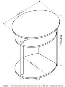 Furinno Jaya - Soporte para TV de hasta 50 Pulgadas con papeleras, Color Nogal - Soporte de TV - Ver 5