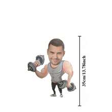 Customized Muscle Fitness Pillow - Personalized Athlete Design, Perfect Gift For Couples, Husbands, Family, And Friends - Fun And Unique Sofas, Bedrooms, Car Cushions - Christmas, Birthdays, Valentine's Day, New Year DIY, Portrait, The Ideal Choice For All Seasons,Multi-Functional,Reusable,Ornamental,Animal,Exquisite,Stylish,Soft,Adorable,Colorful,Cute,Funny,Custom,Personalized,Customized,Unique,Ideal Gifts For Her,Ideal Gifts For Him,Her,Family,Friends,For Anniversaries,For Birthdays