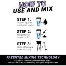 HELIMIX 2.0 Vortex Blender Shaker Bottle Holds Upto 28oz |   No Blending Ball Or Whisk |   USA Made |   Portable Pre Workout Whey Protein Drink Shaker Cup |   Mixes Cocktails Smoothies Shakes |   Top Rack - 紫丁香 - 查看 3