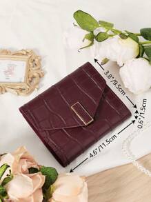 Small Wallet Pocket Wallet Small Purse Bifold Slim Women Wallet Lightweight Portable Credit Card Key Case Short Wallet Cute Modern Fashion For Birthday Gift Christmas Anniversary Women Girls Lady,Business,For Anniversary,For Christmas,On Valentine Day,For Birthday Gift,For Gift,For Lover For Women,For Girls,For Lady,For Female,Bag School Supplies For School Dorm Room & Back To School