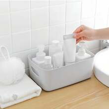 5/10 pièces Ensemble de boîtes de rangement multifonctions - idéal pour les cosmétiques, les collations, les boîtes de rangement en plastique pour la cuisine, la salle de bain, le dortoir, le rangement de cuisine, le rangement d'articles, le rangement de tiroirs, les ustensiles de cuisine, les accessoires de cuisine