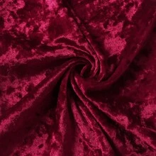 Women Velvet Flared Trousers, Solid Color High Waist Wide Leg Long Pants, Stretchy Bell Bottoms For Fall, Winter - 紅色 - 查看 6